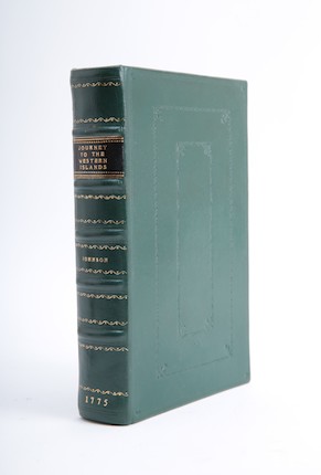 Bonhams : JOHNSON (SAMUEL) A Journey to the Western Islands of Scotland ...