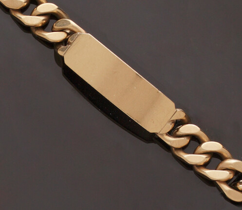 9ct Gold Identity Ladies Bracelet main image 1