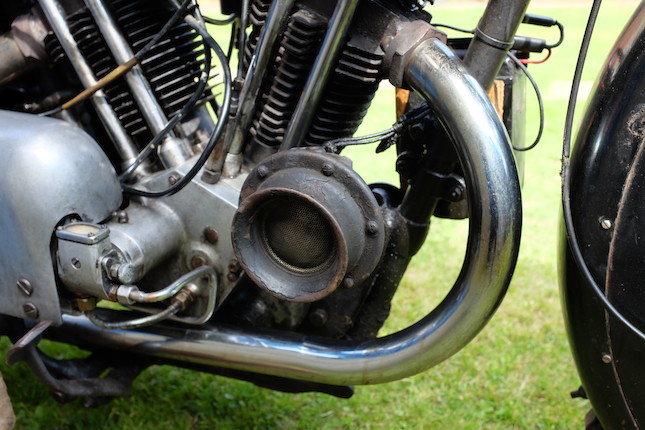 1930 Brough Superior OHV 680 Black Alpine Frame no. H1032 Engine no. GTOY/W 7659/S image 30
