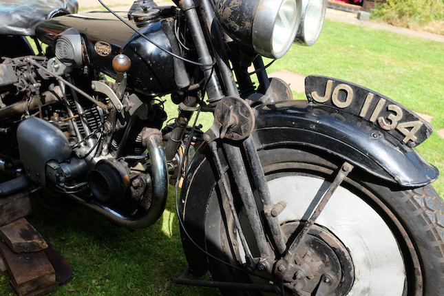1930 Brough Superior OHV 680 Black Alpine Frame no. H1032 Engine no. GTOY/W 7659/S image 5
