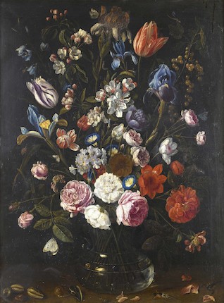 Bonhams : Jan van Kessel the Elder (Antwerp 1626-1679) A still life of ...