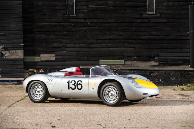 The Property of Sir Stirling Moss OBE The Ex-Bob Holbert, 'Gentleman Tom' Payne, Millard Ripley,1961 Porsche RS-61 Spyder Sports-Racing Two-Seater  Chassis no. 718-070 image 39