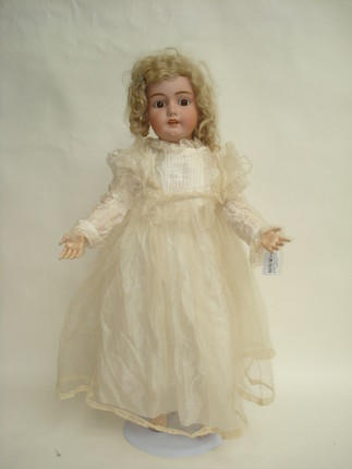 Late 1800s/early 1900s bisque doll composition body