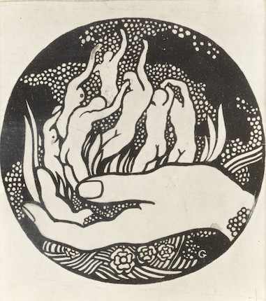 Bonhams : Kahlil Gibran (Lebanon, 1883-1931) The Hand of God