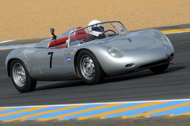 The Property of Sir Stirling Moss OBE The Ex-Bob Holbert, 'Gentleman Tom' Payne, Millard Ripley,1961 Porsche RS-61 Spyder Sports-Racing Two-Seater  Chassis no. 718-070 image 7