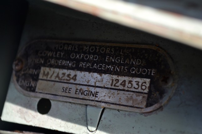 1962 Morris Mini Minor Saloon   Chassis no. M-A2S4/124536  Engine no. 8AM-U-H/337118 image 4