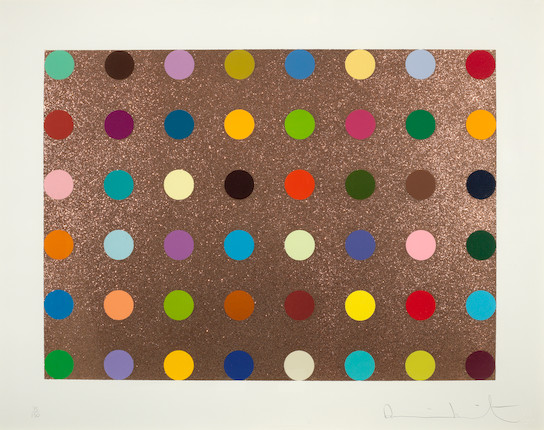 Bonhams : Damien Hirst (British, born 1965) Proctolin Screenprint in ...