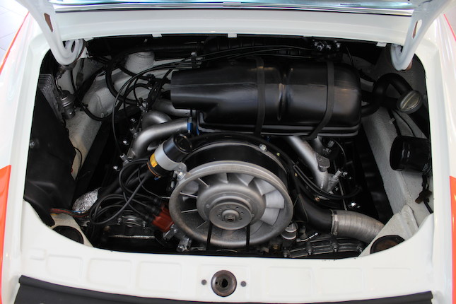 One of a mere 5 believed delivered new to the Rijkspolitie in 1974,1974 Porsche 911 2.7-Litre Targa 'ALEX 12.85' Rijkspolitie  Chassis no. 9115110341 Engine no. 6359081 image 3