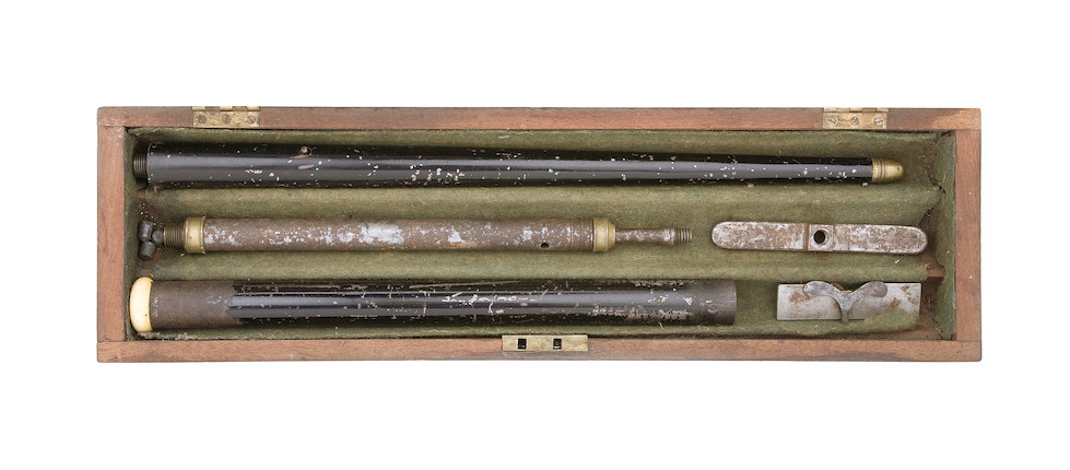 Bonhams : A Cased 80-Bore Walking-Stick Air Rifle