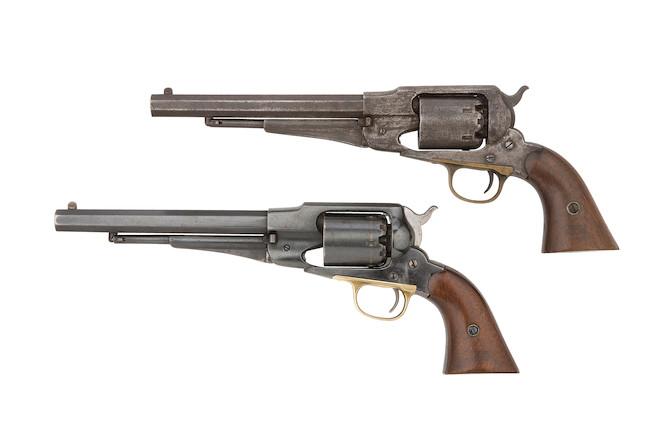 Bonhams : A .44 Remington 1861 New Model Army Single-action Percussion 