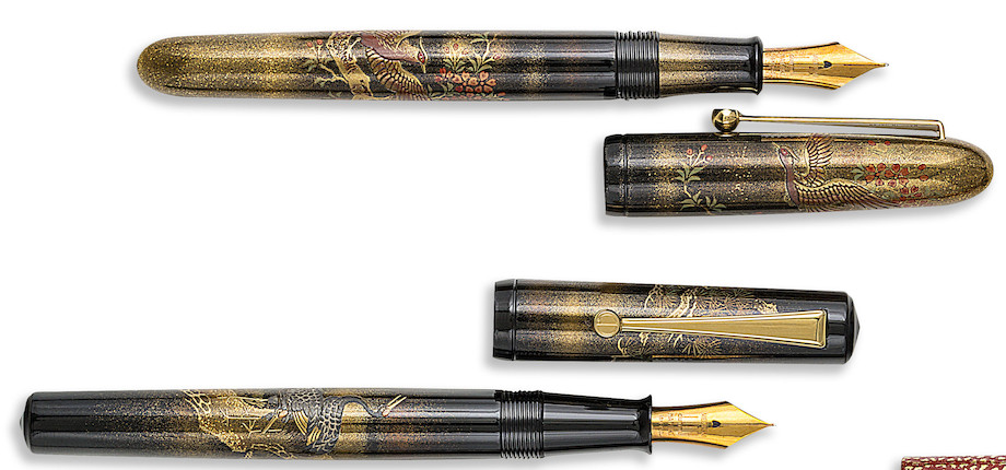 Bonhams : A Group of Four Assorted Pens, Louis Vuitton. A Roller