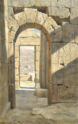 Bonhams : The Hon John Collier (British, 1850-1934) The Roman Arch in ...