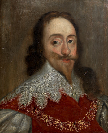 Bonhams : English School, 19th Century Portraits of Charles I ...