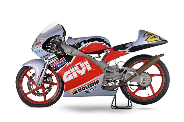 The ex-Noboru 'Nobby' Ueda, Givi Racing,1998 Honda RS125R Racing Motorcycle Frame no. JRO1-9510621 image 4