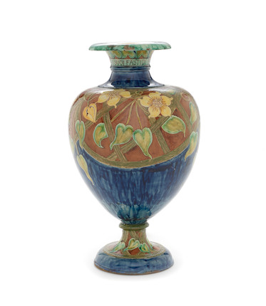 Bonhams : an impressive della robbia pottery vase by ruth bare MAKER'S ...