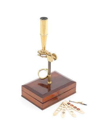 Bonhams : A Carpenter & Westley Gould-type microscope, English, Circa 1830,