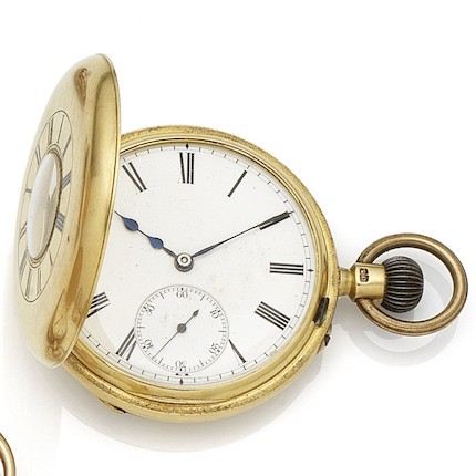 Bonhams : J. Smith & Sons, 9 Strand, London. An 18K gold keyless wind ...