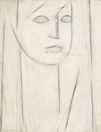 Bonhams : Henri Matisse (French, 1869-1954) Tête cubiste (Executed in 1915)