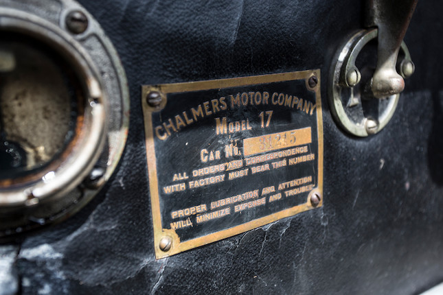 1913 Chalmers Model 17 36hp Five Passenger Tourer  Chassis no. 31215 image 10