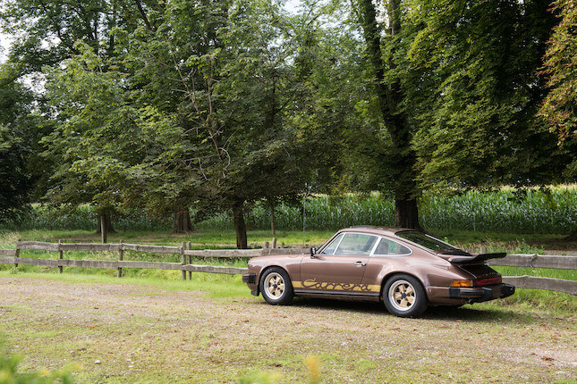 1 of only 2 built to these specifications,1976  Porsche  911 Carrera 2.7-Litre MFI 'Sondermodell' Coupé  Chassis no. 911 660 9034 Engine no. 666 8056 image 3