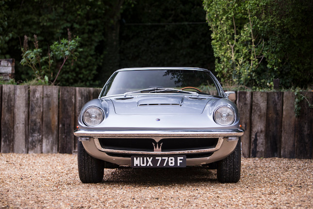 1968 Maserati Mistral 4000 Spyder  Chassis no. AM109SA1 707 image 21