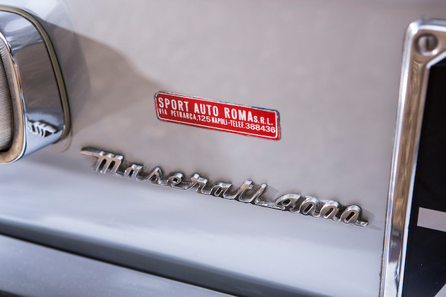 1968 Maserati Mistral 4000 Spyder  Chassis no. AM109SA1 707 image 17