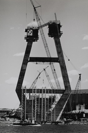 Bonhams : David Moore (1927-2003) (Jumpforms on Western Tower, Anzac ...