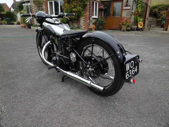 1932 New Hudson 500cc Model 3 Frame no. M2196T/H4084 Engine no. M2196T image 11