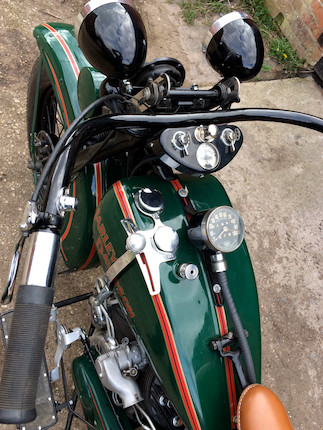 1930 Harley-Davidson 1,200cc Model V Frame no. 30V 9732 Engine no. 30V 9732C image 4