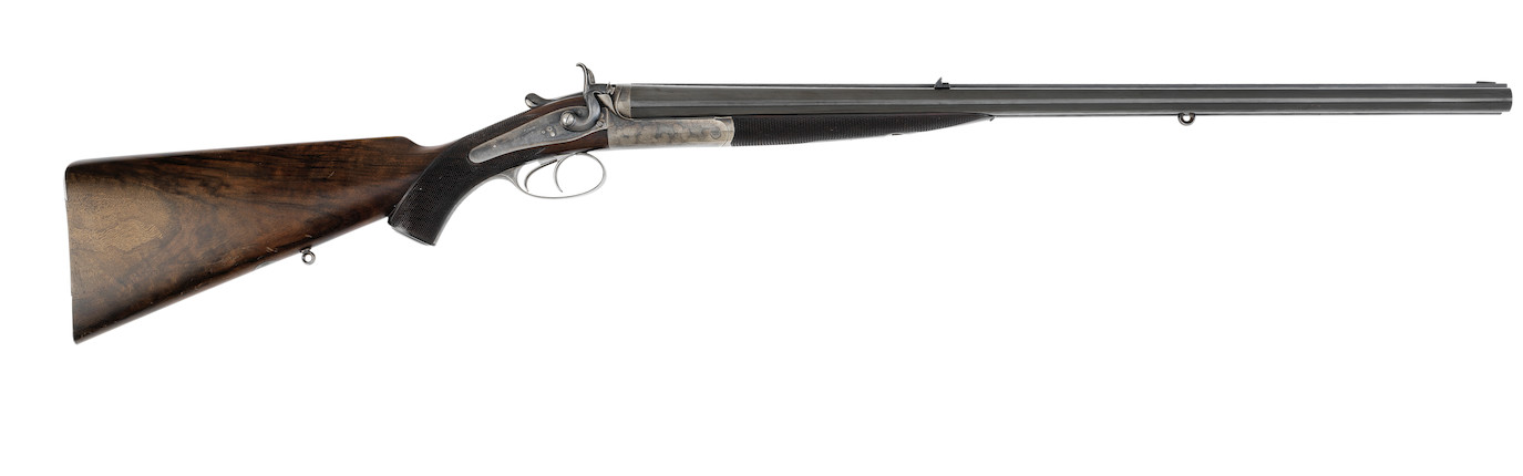 Bonhams : A fine .577/.500 (Black Powder Express) hammer rifle by Gye ...