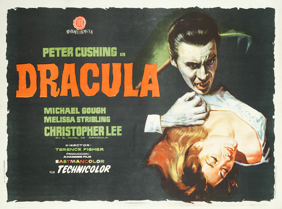 Bonhams : Dracula, Warner Brothers, 1958,