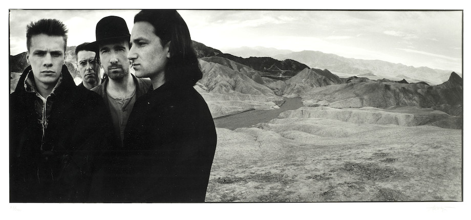 Bonhams : Anton Corbijn (Dutch, B. 1955) U2, The Joshua Tree, 1986,