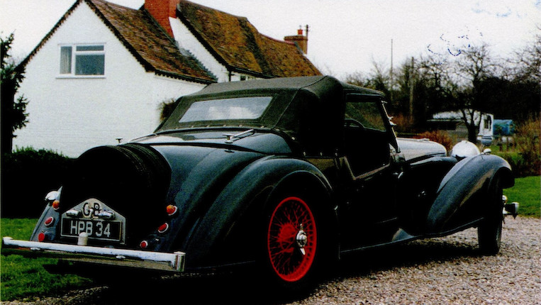 One of only 12 built,1937 Alvis 4.3-Litre 'Short Chassis' Tourer  Chassis no. 14328 image 13