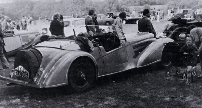 One of only 12 built,1937 Alvis 4.3-Litre 'Short Chassis' Tourer  Chassis no. 14328 image 8