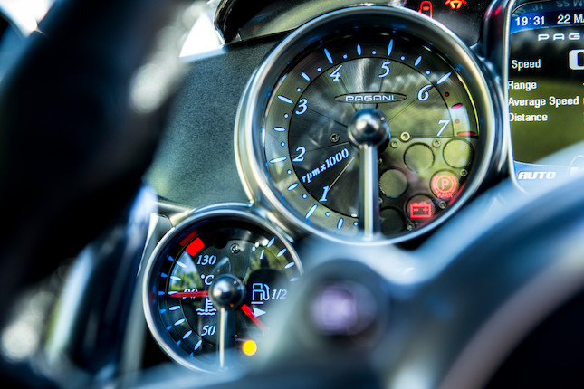 2016 Pagani Huayra Coupé  Chassis no. ZA9H11EAYYSF76109 image 8