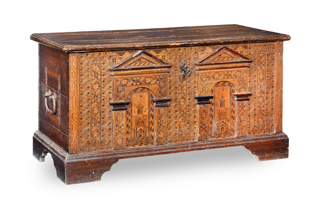 Bonhams : A Late 16th Century Anglo-german Oak, Beech And Fruitwood 