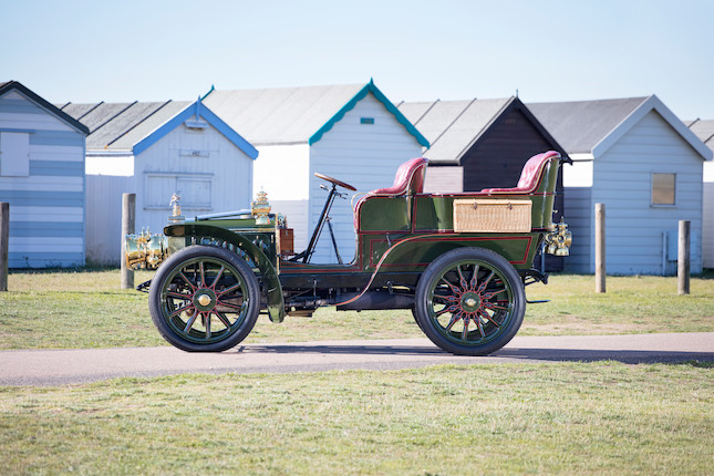 Ex-1903 Paris-Madrid Tour; current Regent Street Motor Show Concours champion,1903 Darracq 24hp Model JJ Rear-entrance Tonneau  Chassis no. 4294 image 41