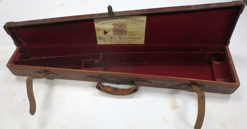 Bonhams : One rook-rifle case and four guncases