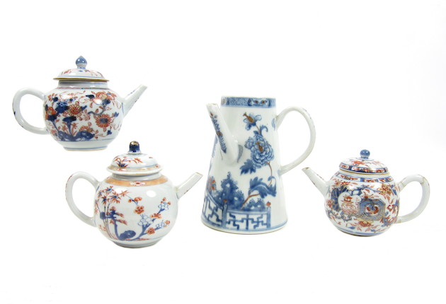 Bonhams A European Form Imari Chocolate Pot And Other Imari Wares