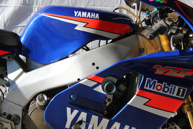 The ex-Yamaha Motor France; Jean-Marc Deletang/Jean-Philippe Ruggia/Christer Lindholm, 1997 Yamaha 749cc YZF-R7 Endurance Racing Motorcycle Frame no. FN-0000-973 image 10