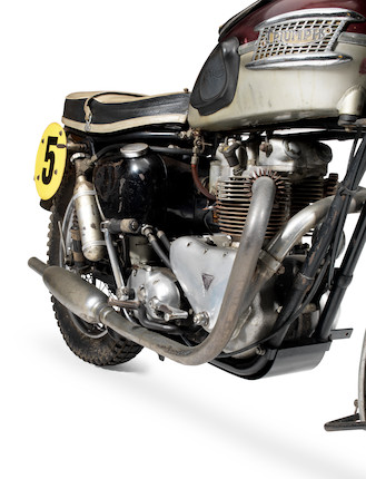 The ex-Bud Ekins; 1962 ISDT Gold Medal-winning, 1962 Triumph 649cc TR6SS Trophy Frame no. D17866 Engine no. TR6SS D17866 image 6