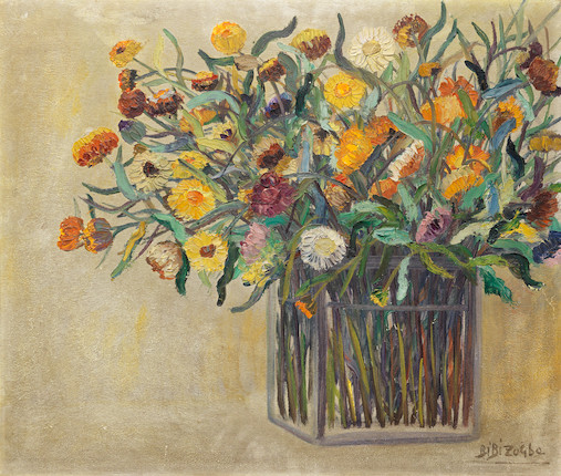 Bonhams : Bibi Zogbe (Lebanon, 1890-1973) Flowers