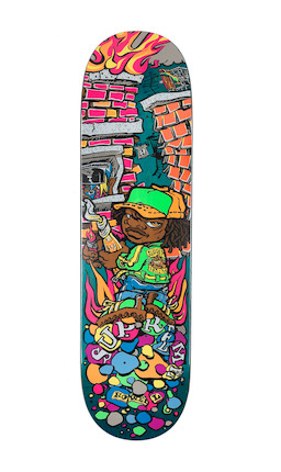 Supreme X Louis Vuitton, Limited edition stakeboard deck