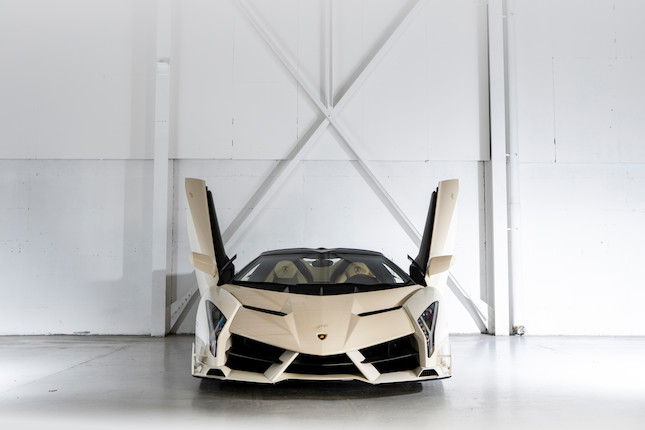 Bonhams : 2014 Lamborghini Veneno Roadster Chassis no. ZHWEB3ZD4FLA03007