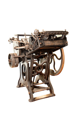 Bonhams : A HADDONS IMPROVED VICTORIA PRINTING PRESS,