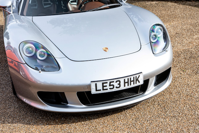 Bonhams : Offered from the collection of Jay Kay. 2,400 miles from new,2004  Porsche Carrera GT Chassis no. WP0ZZZ98Z4L000146