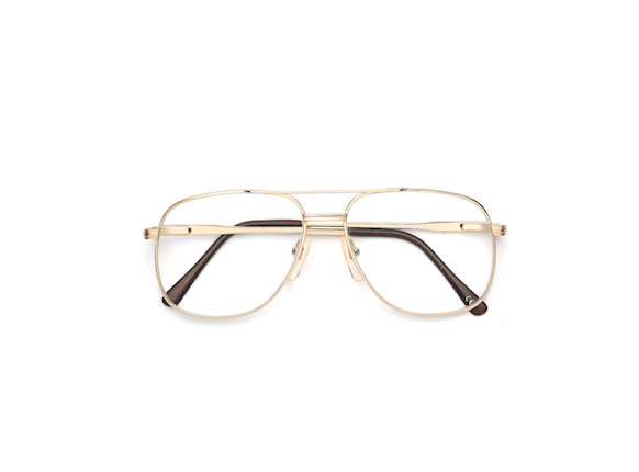 Bonhams : Brad Pitt A pair of clear reading glasses worn by Brad Pitt ...