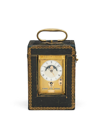 Bonhams : The second Carriage Clock ever made. The Francois de Bourbon ...