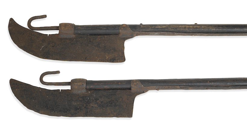 Bonhams : A pair of 19th Century Lochaber Axes by repute made for the ...