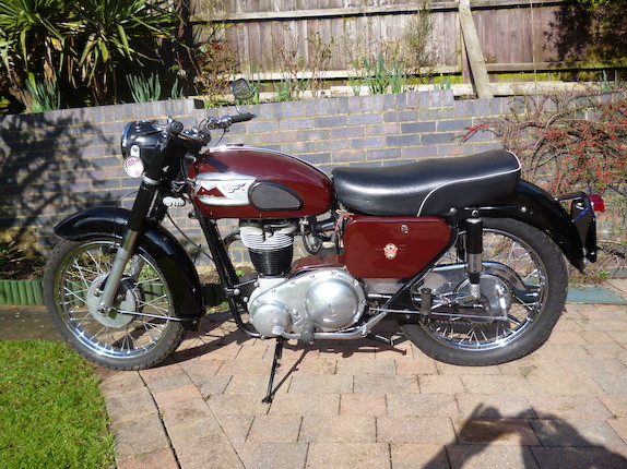 Bonhams : 1962 Matchless 348cc G3 Mercury Frame no. A82307 Engine no ...